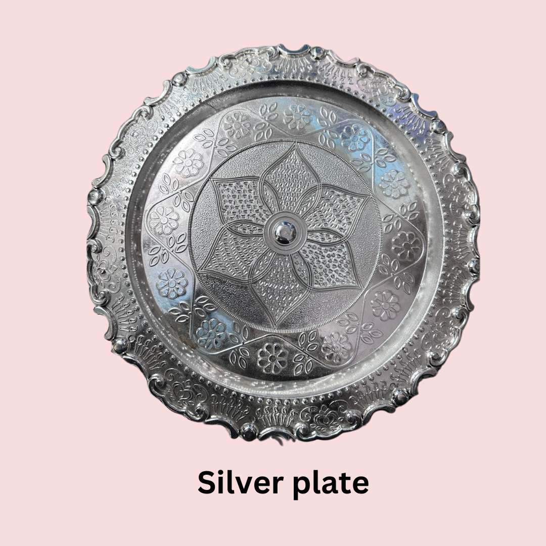 Silver Rajkot Plate