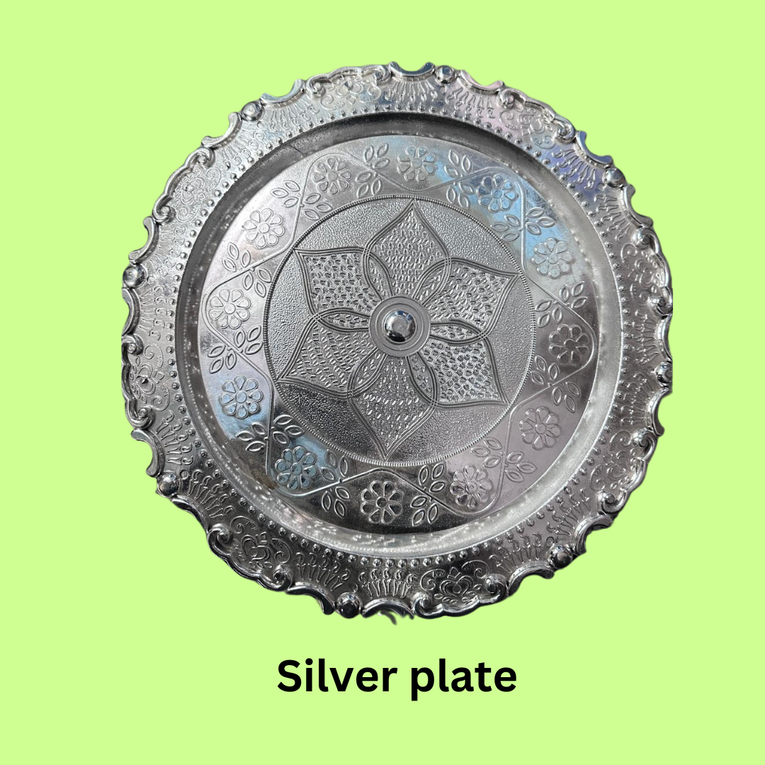 Silver Rajkot Plate