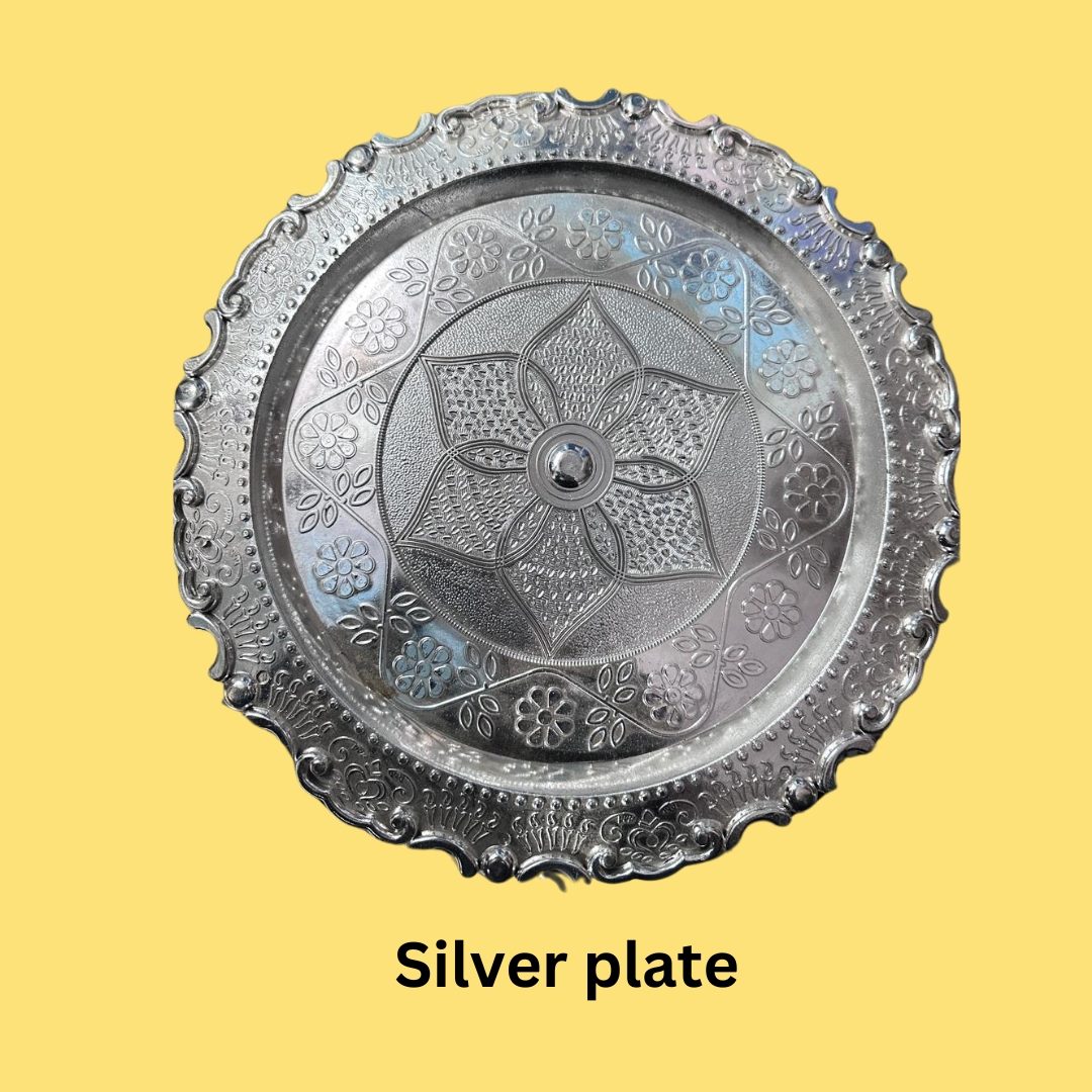 Silver Rajkot Plate