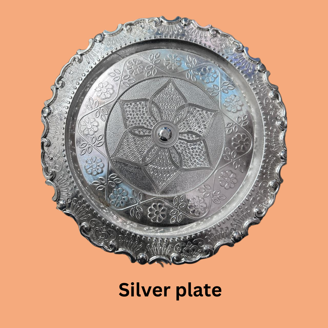 Silver Rajkot Plate