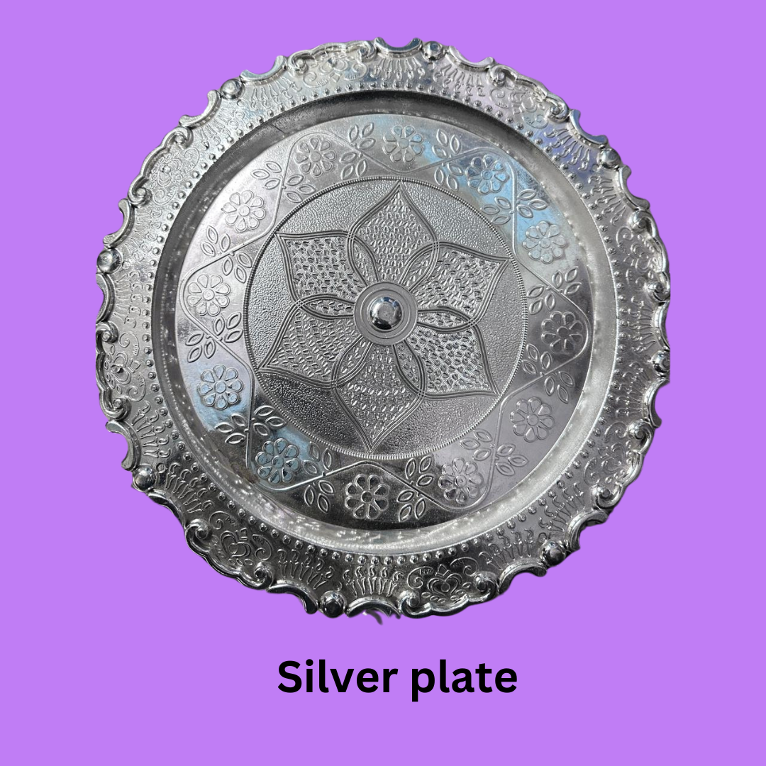 Silver Rajkot Plate