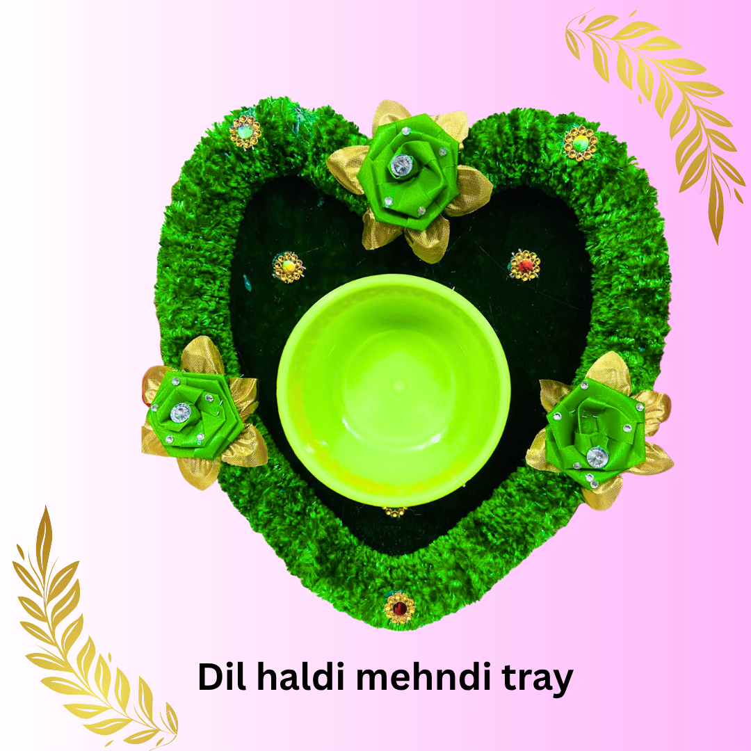 Dil Haldi Mehndi Tray