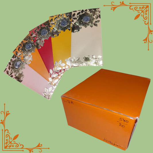 1-7 no Kona Flower Coin Lifafa