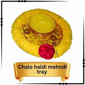 Chalo Haldi Mehndi Tray