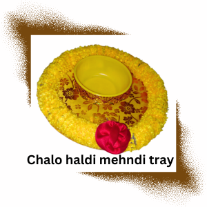 Chalo Haldi Mehndi Tray