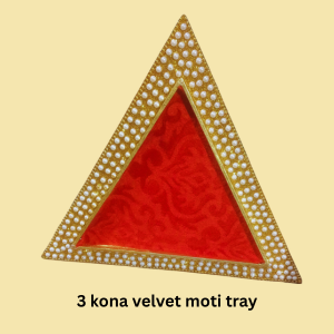 3 Kona Moti Velvet Tray