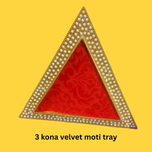 3 Kona Moti Velvet Tray