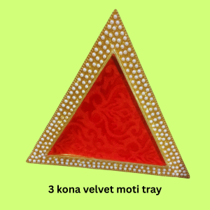 3 Kona Moti Velvet Tray