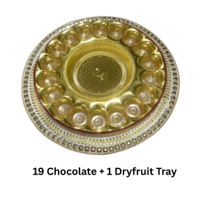 19 Chocolate +1  Dryfruit Tray