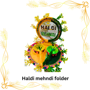 Haldi Mehndi Folder