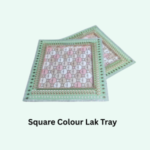 2.25 Inch Chakor Border Lak Tray