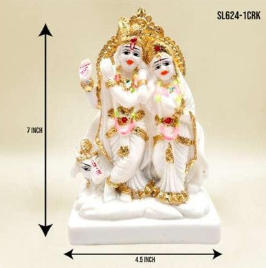 7" WHITE GOLD COW RK *SL624-1CRK