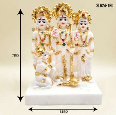 7" WHITE GOLD RD*SL624-1RD