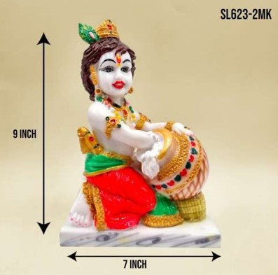 9" WHITE (C) GOD MAKHAN CHOR*SL623-2MK