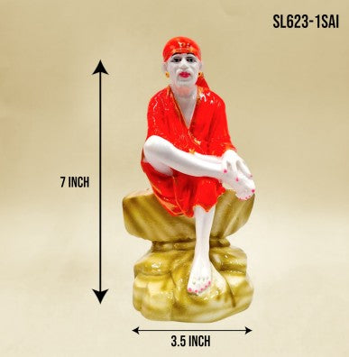 7" WHITE (C) GOD SAI BABA*SL623-1SAI