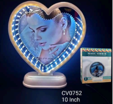 3D Heart Mirror PF (36)*CV0752