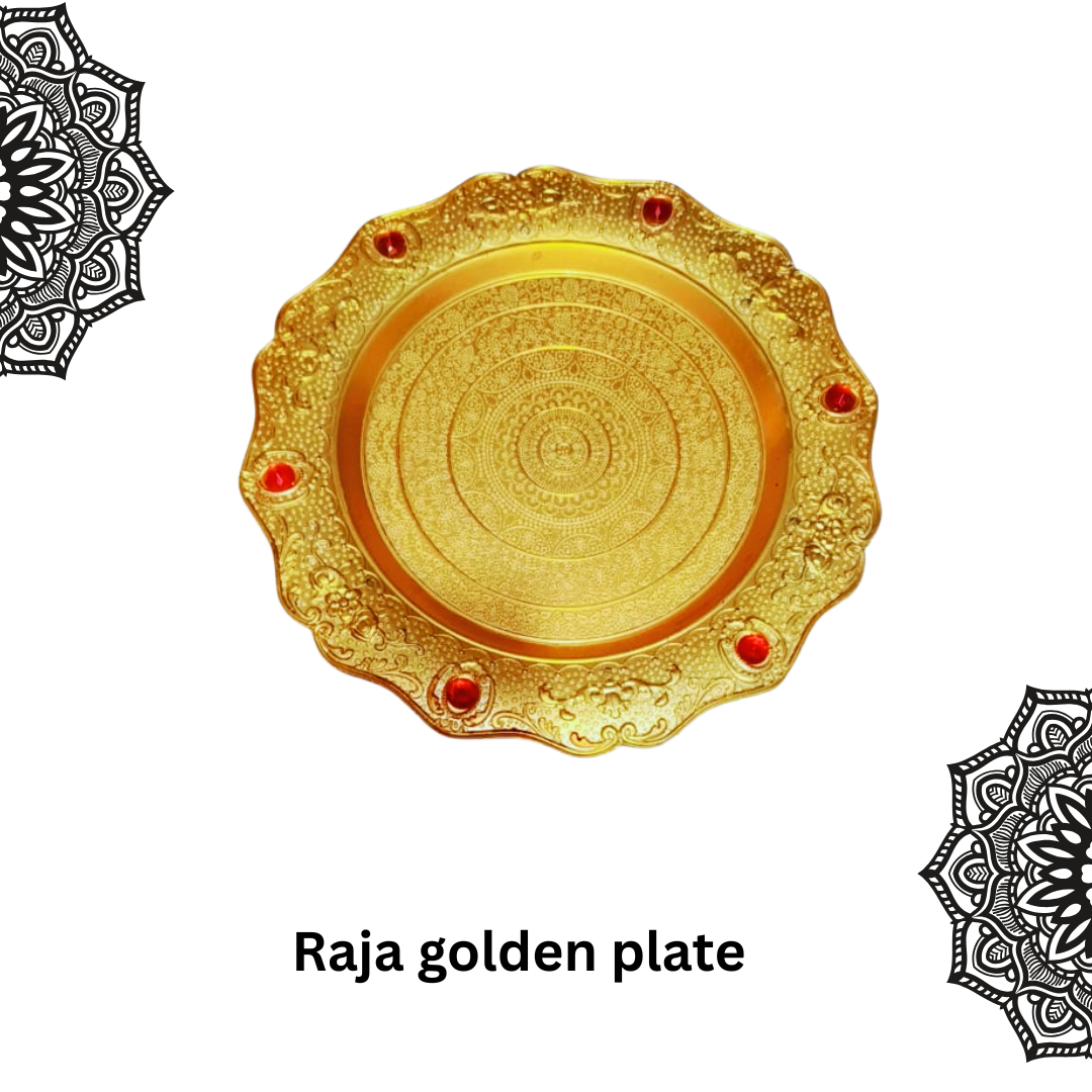 Raja Golden Plate