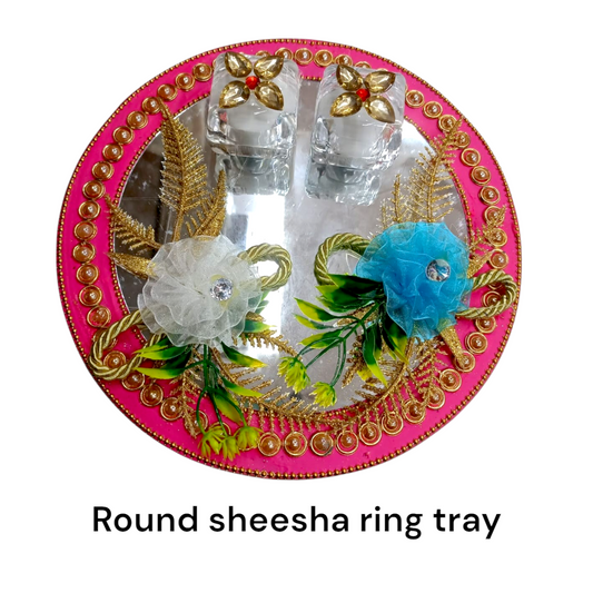 Round Sheesha Ring Tray