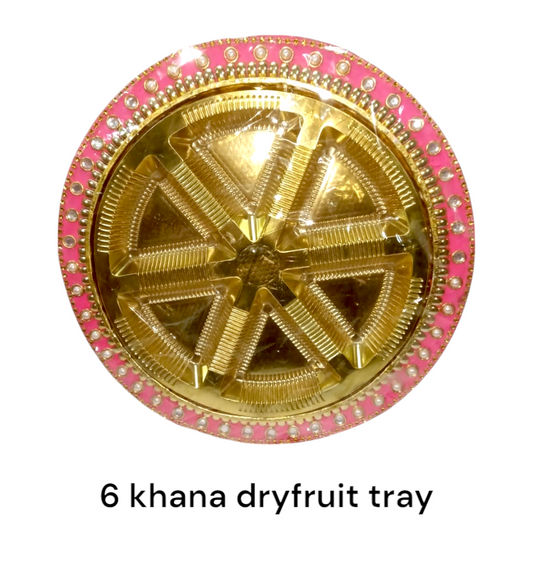 6 Khana Dryfruit Tray