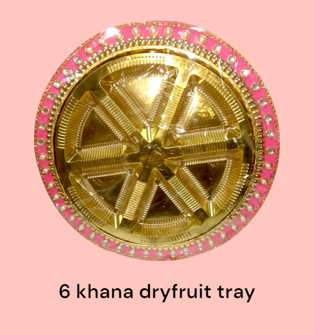 6 Khana Dryfruit Tray