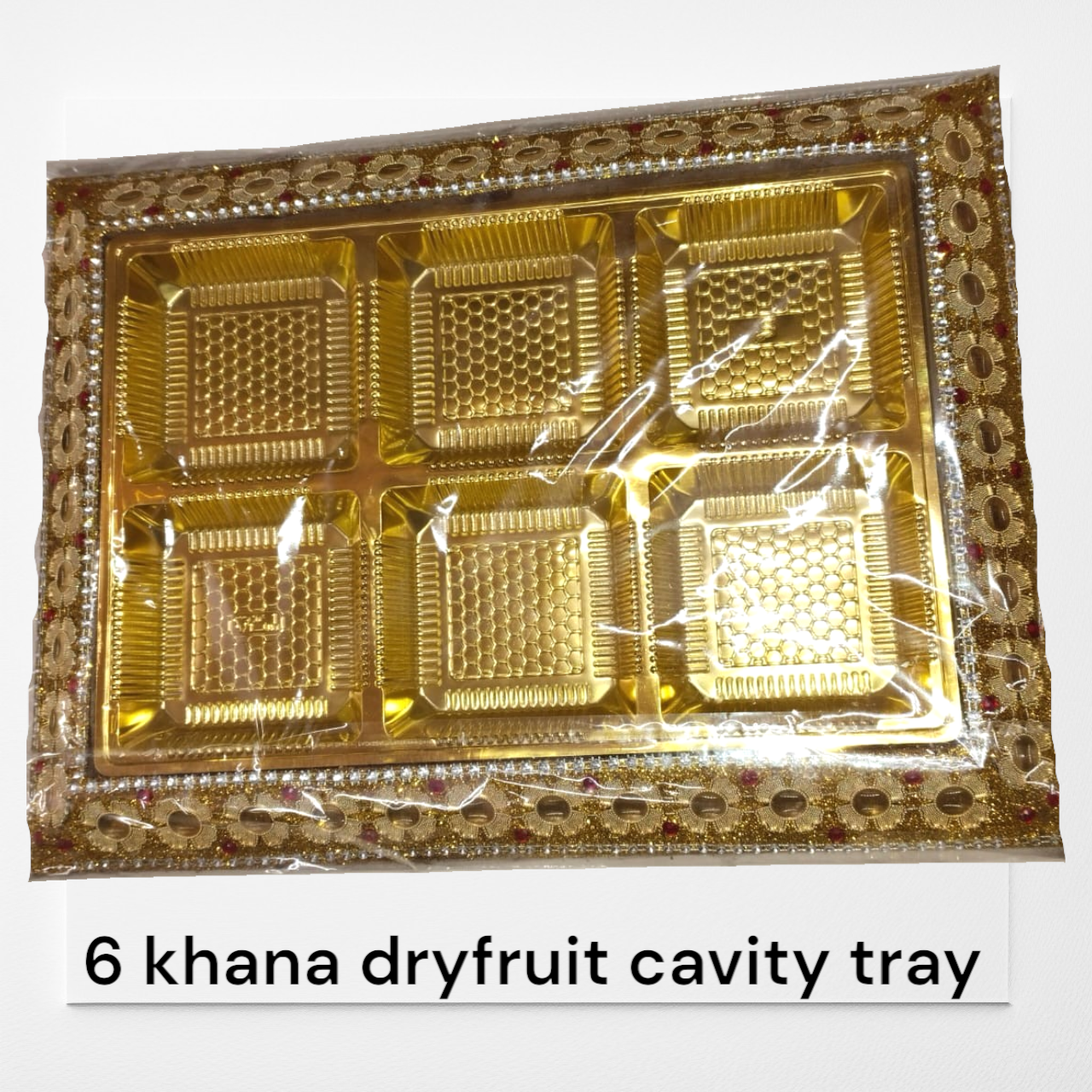 6 Khana Dryfruit Cavity Tray