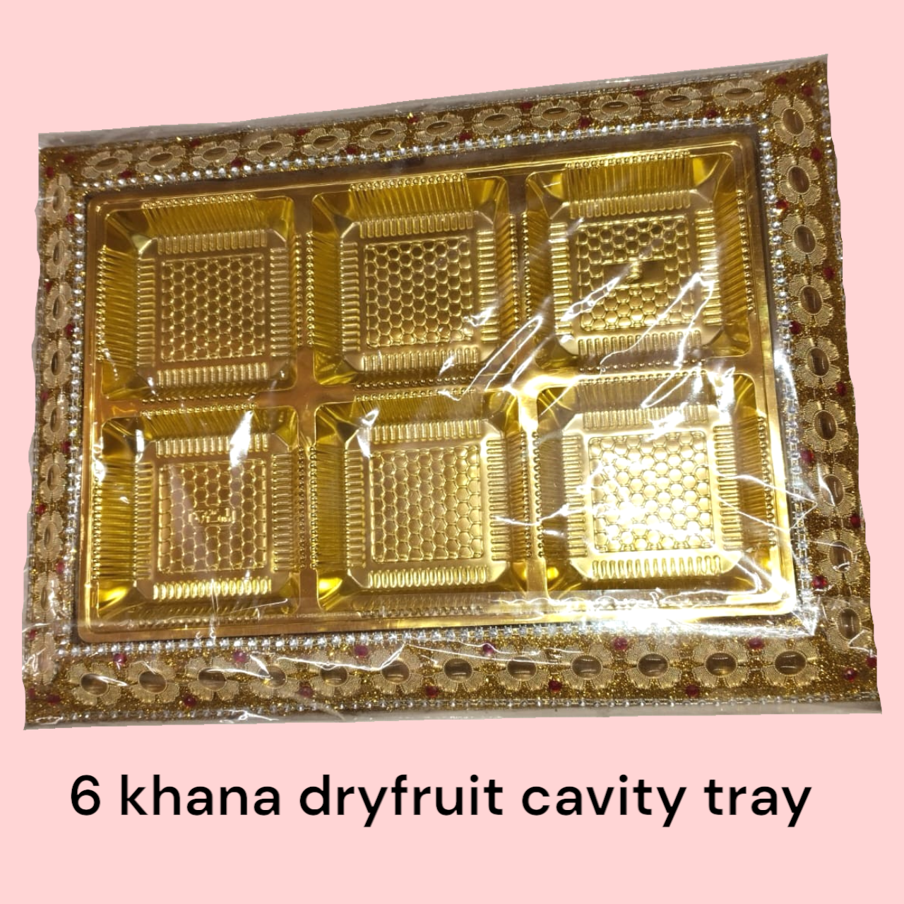 6 Khana Dryfruit Cavity Tray