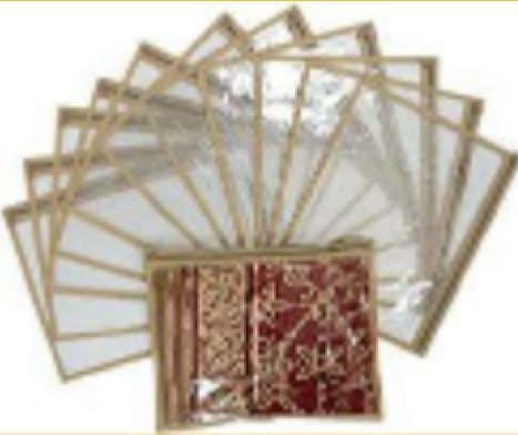 Transparent Saree Cover