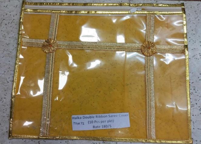 Halka Double Ribbon Saree Cover (Miya Ji)