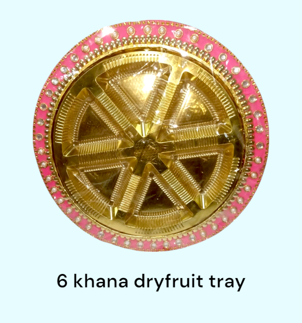 6 Khana Dryfruit Tray