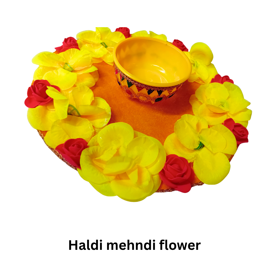 Haldi Mehndi Flower