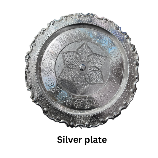 Silver Rajkot Plate