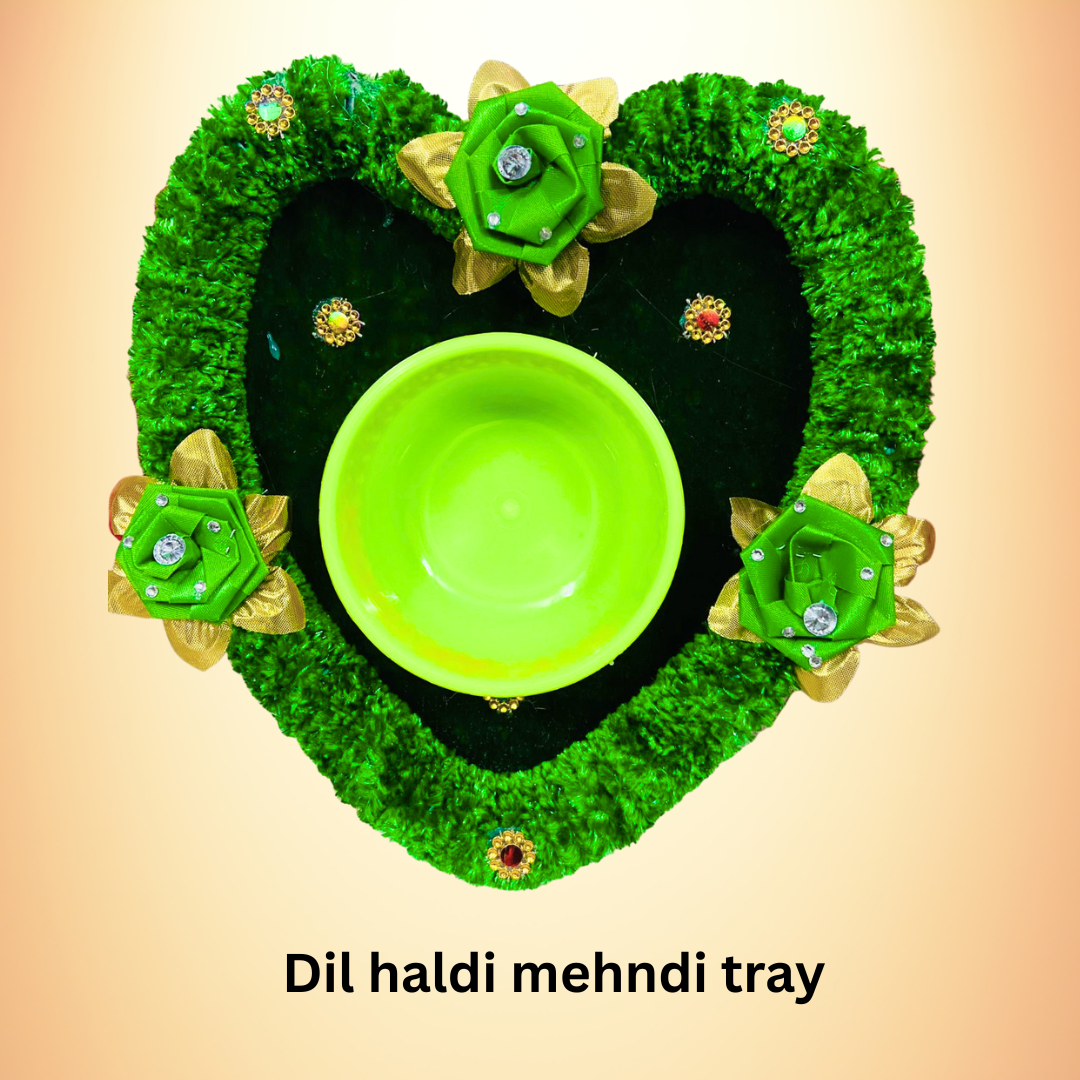 Dil Haldi Mehndi Tray