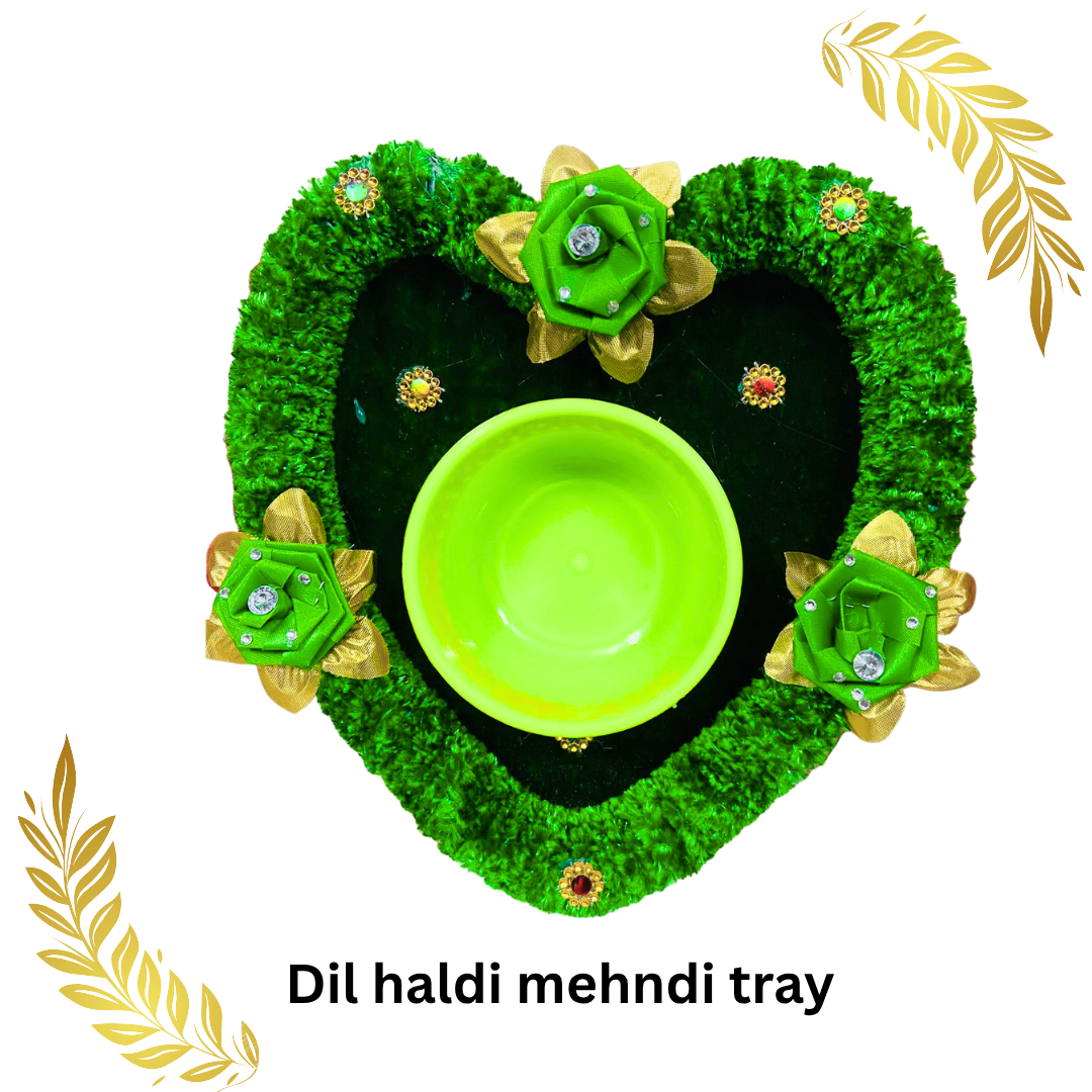 Dil Haldi Mehndi Tray