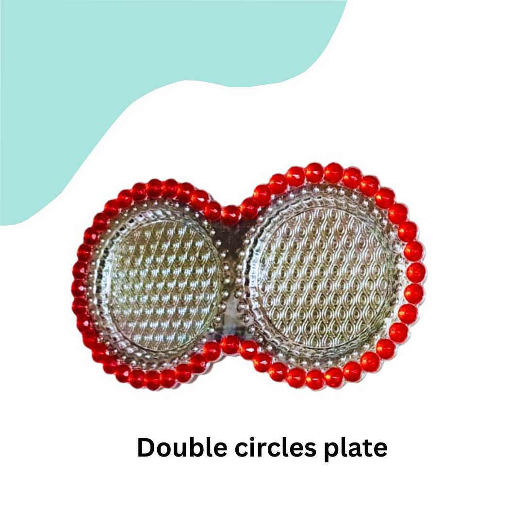 Double Circles Plate
