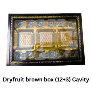 Dryfruit Brown Box (12+3) Cavity