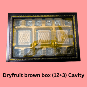 Dryfruit Brown Box (12+3) Cavity