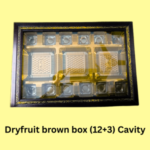Dryfruit Brown Box (12+3) Cavity