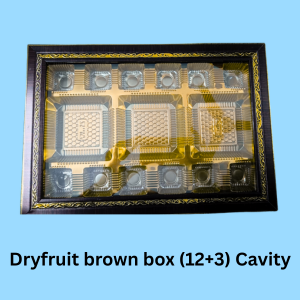 Dryfruit Brown Box (12+3) Cavity