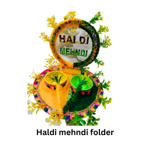 Haldi Mehndi Folder