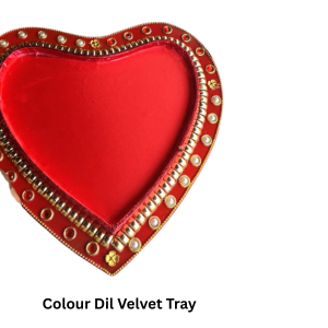Colour Dil Velvet Tray