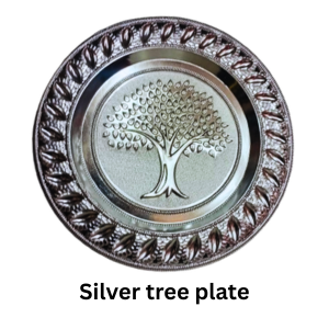 Silver Tree Plate