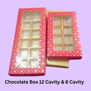 Chocolate Box 12 Cavity & 8 Cavity