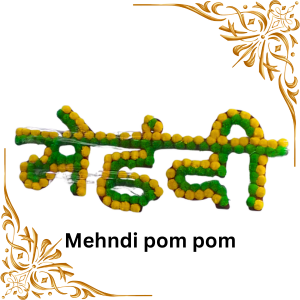 Mehndi Pom Pom