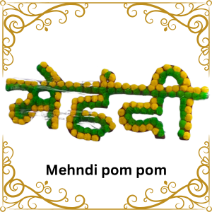 Mehndi Pom Pom