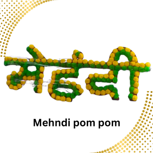 Mehndi Pom Pom