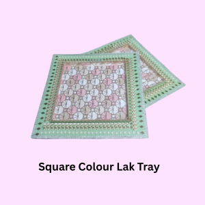 2.25 Inch Chakor Border Lak Tray