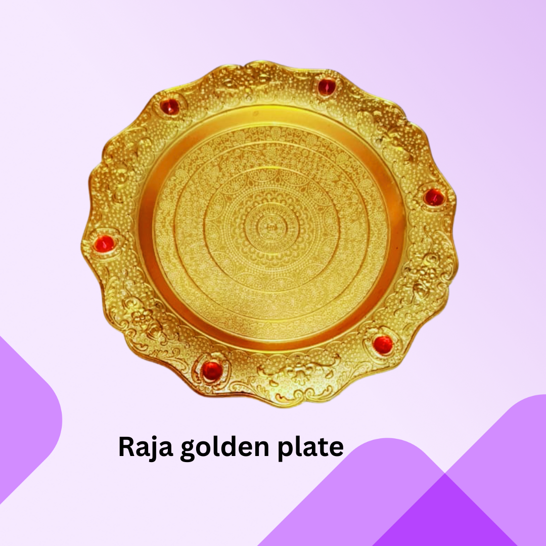 Raja Golden Plate