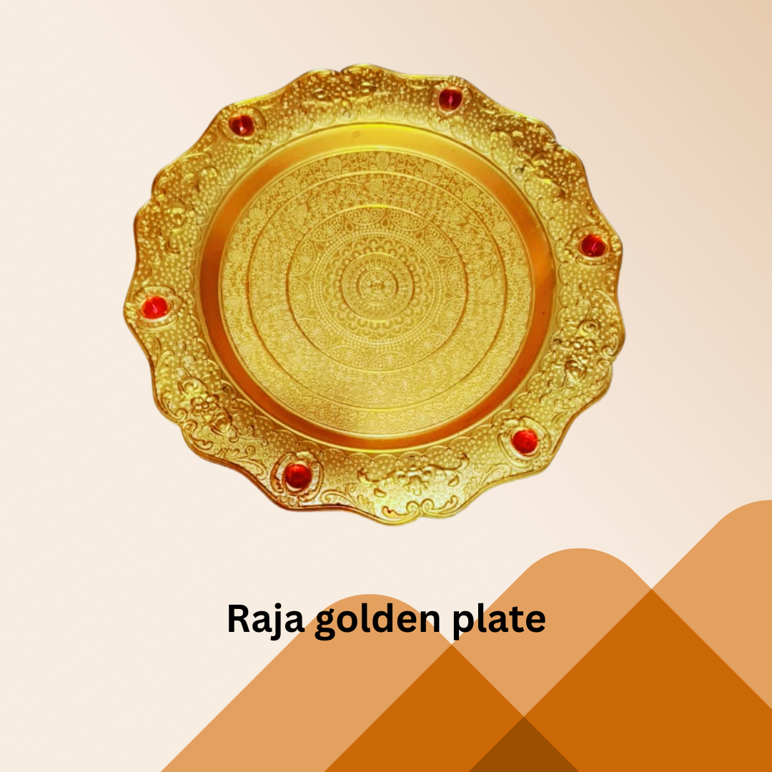Raja Golden Plate