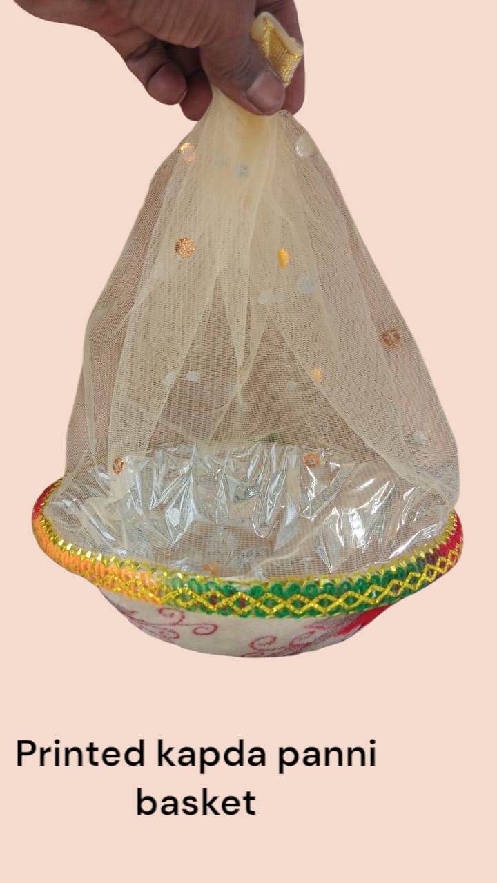 Fancy Panni Tokri / Rassi Panni Tokri / Printed Kapda Panni Tokri