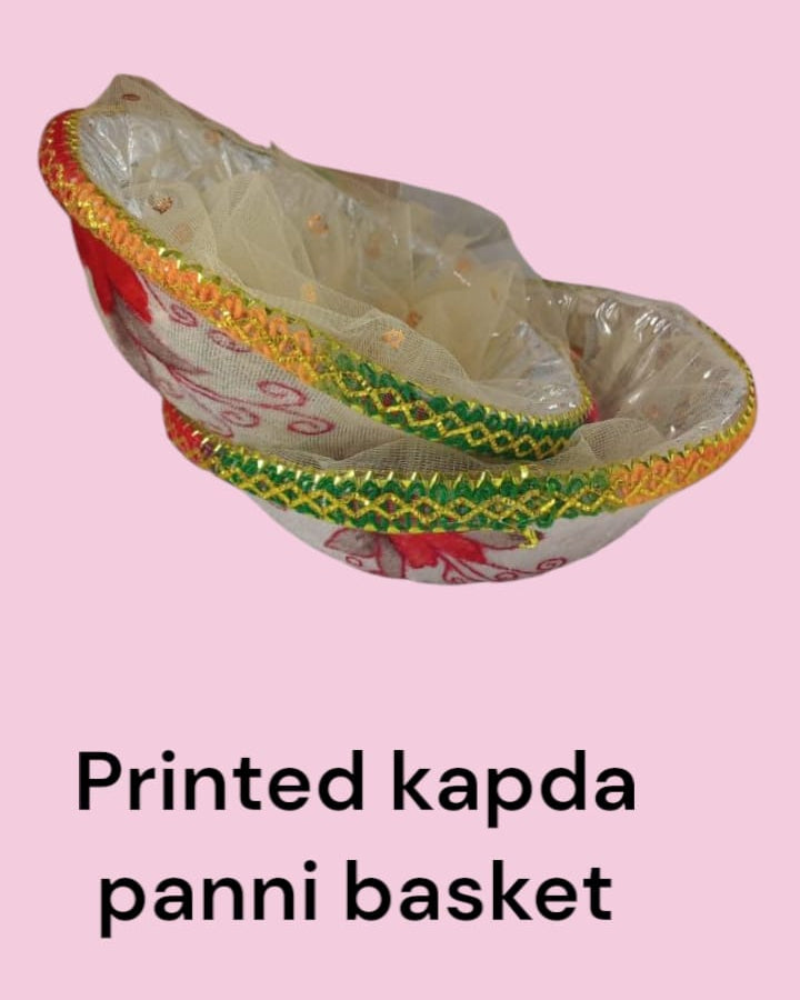 Fancy Panni Tokri / Rassi Panni Tokri / Printed Kapda Panni Tokri